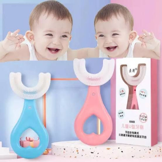 Kids silicon teeth brush