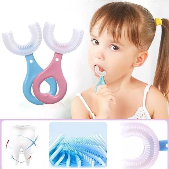Kids silicon teeth brush